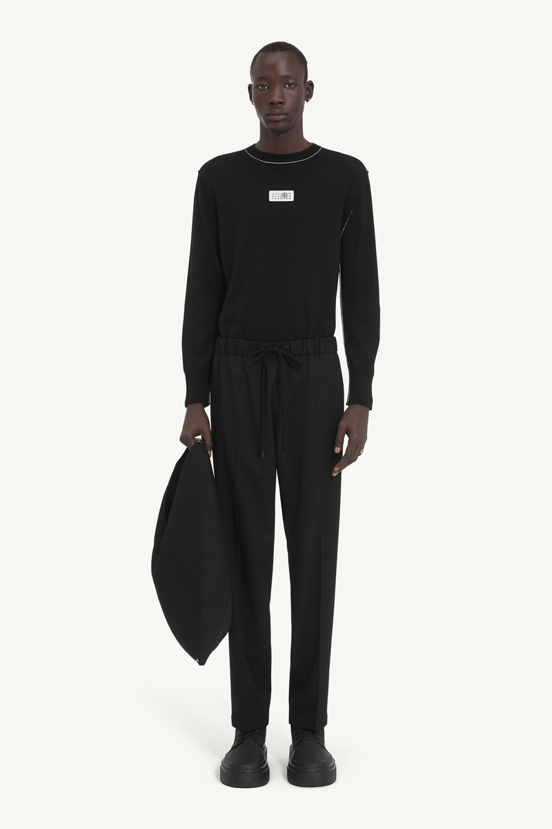 MM6 Maison Margiela Tailoring wool trousers outlook