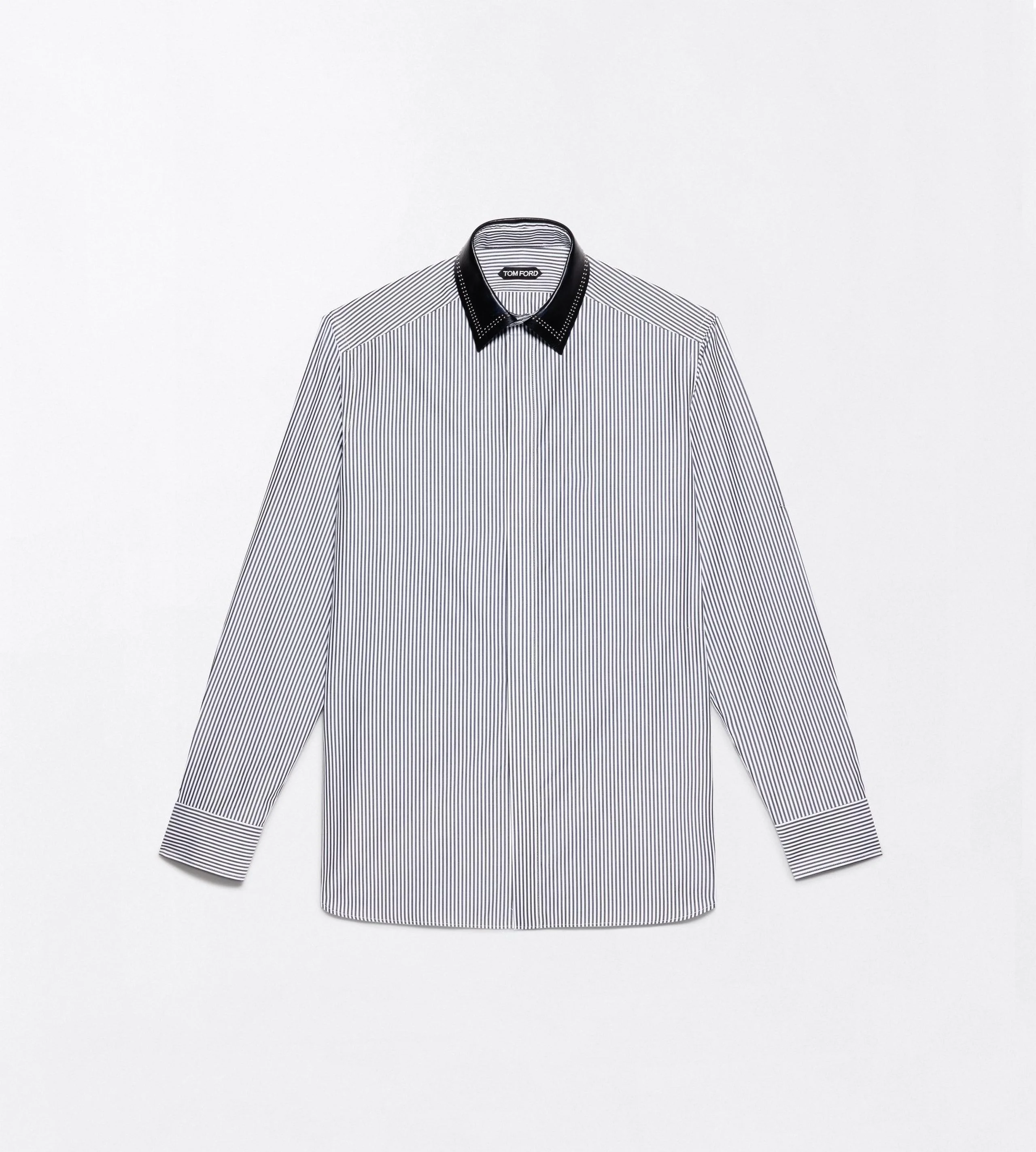 FINE BENGAL STRIPE FLUID FIT SHIRT - 1