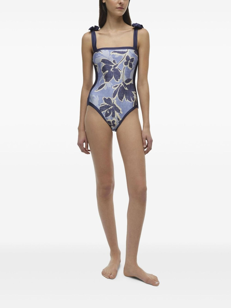 SIMKHAI bow-strap swimsuit outlook