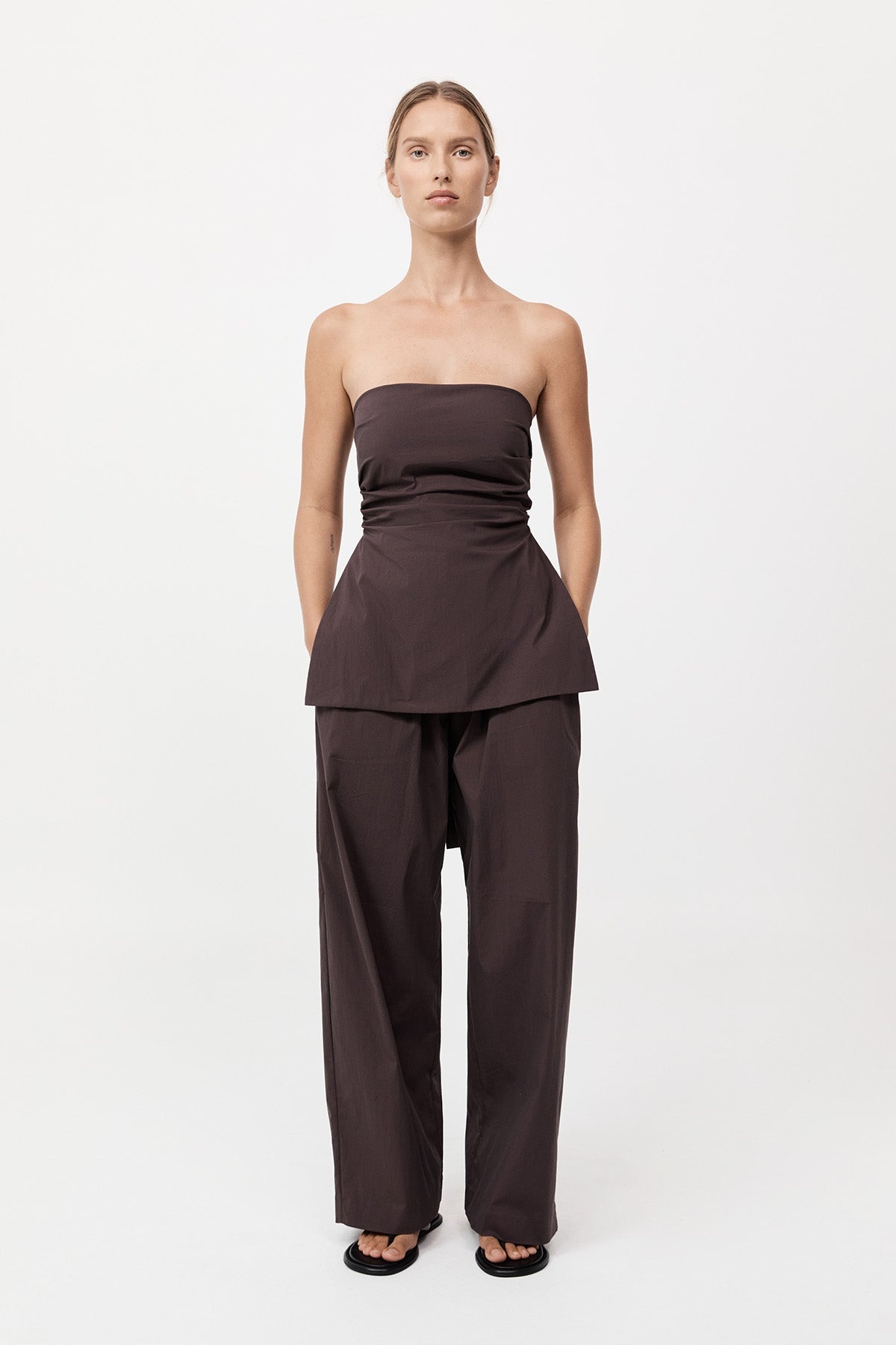 Relaxed Pants - Chocolate Plum - 5
