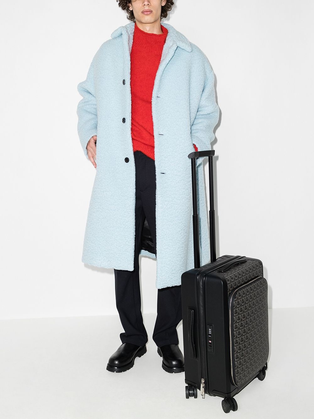 Gancini-print cabin bag - 2