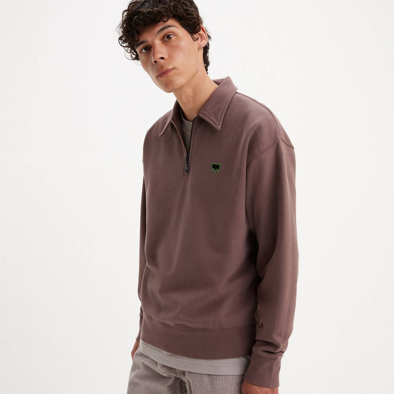 Levi's LEVI'S® SKATEBOARDING™ QUARTER-ZIP SWEATSHIRT outlook