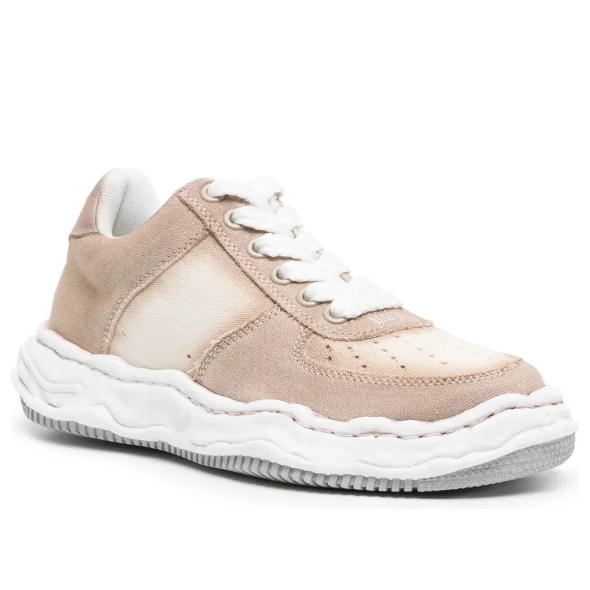 Maison MIHARA YASUHIRO Wayne OG Sole Effect Canvas Low 'Brown' A12FW717-BROWN - 2