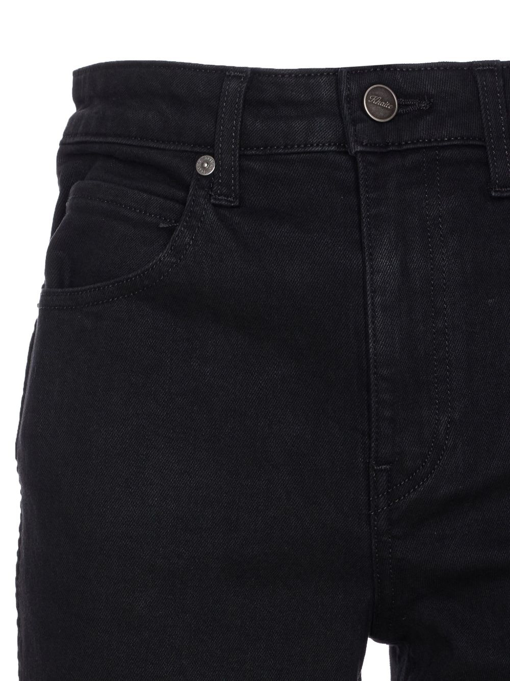 zip-fly button jeans - 3
