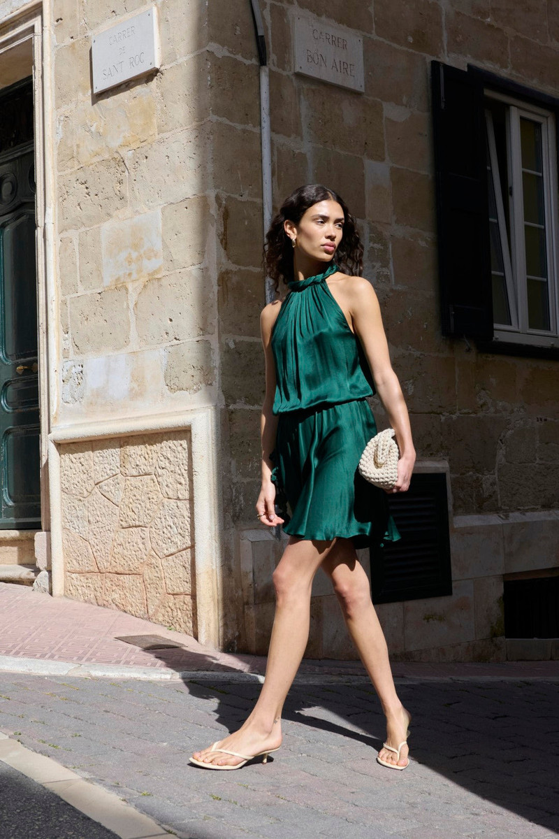 Mini Dress Jade - Green 1