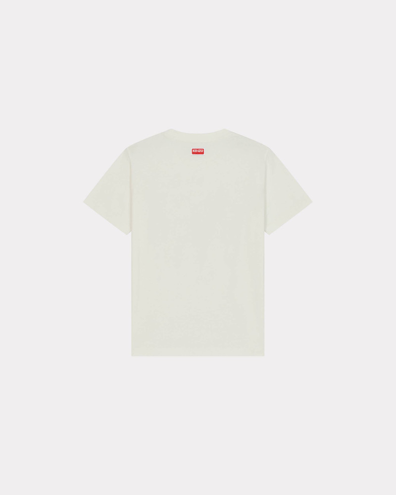 KENZO 'Varsity Tiger' loose embroidered T-shirt. outlook