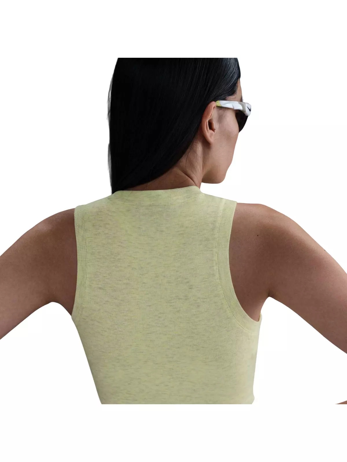 Women's Sportswear Essential Mini-Rib Tight Cropped Tank Top - 2
