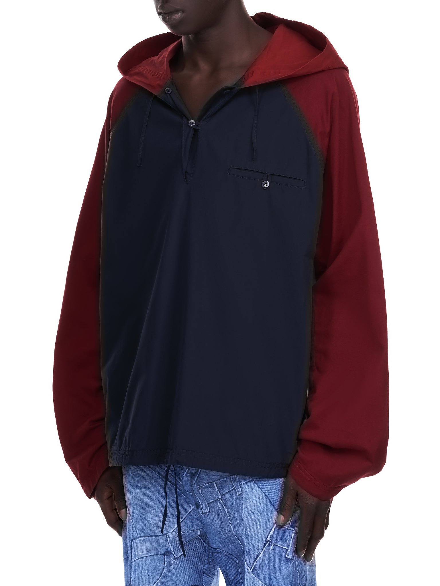 Colorblock Cotton Parka - 2
