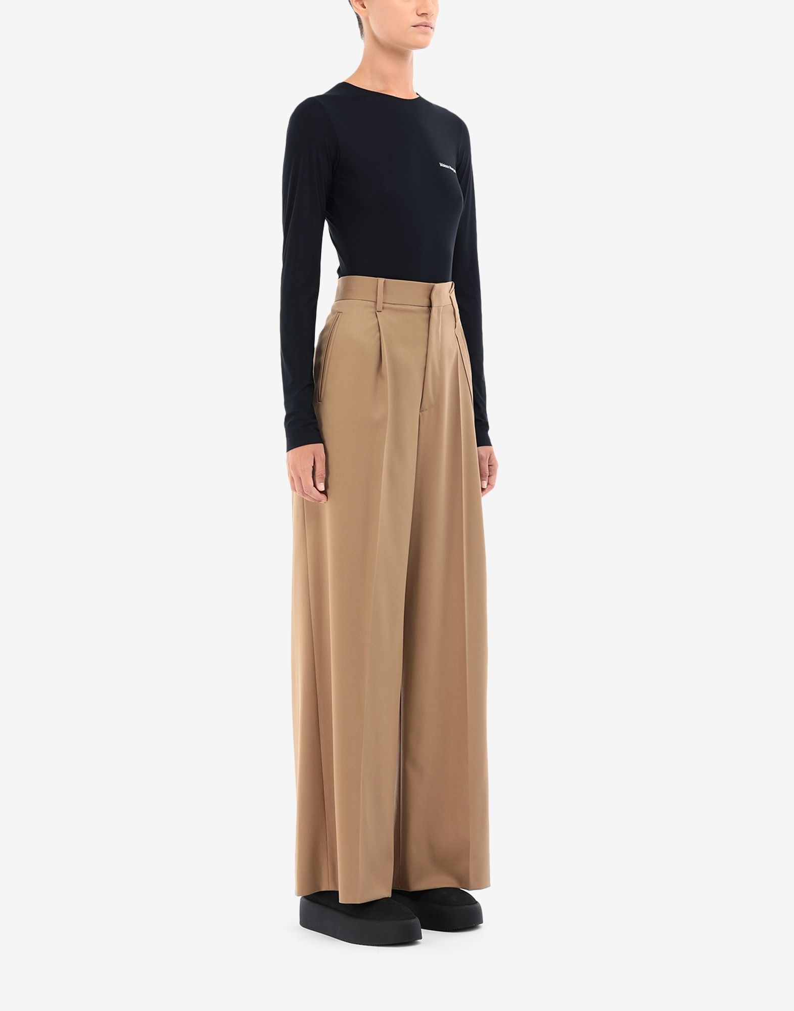 Pleat tailored trousers - 3