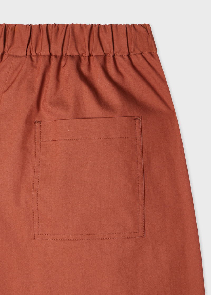Women's Rust Red Balloon Trousers 7