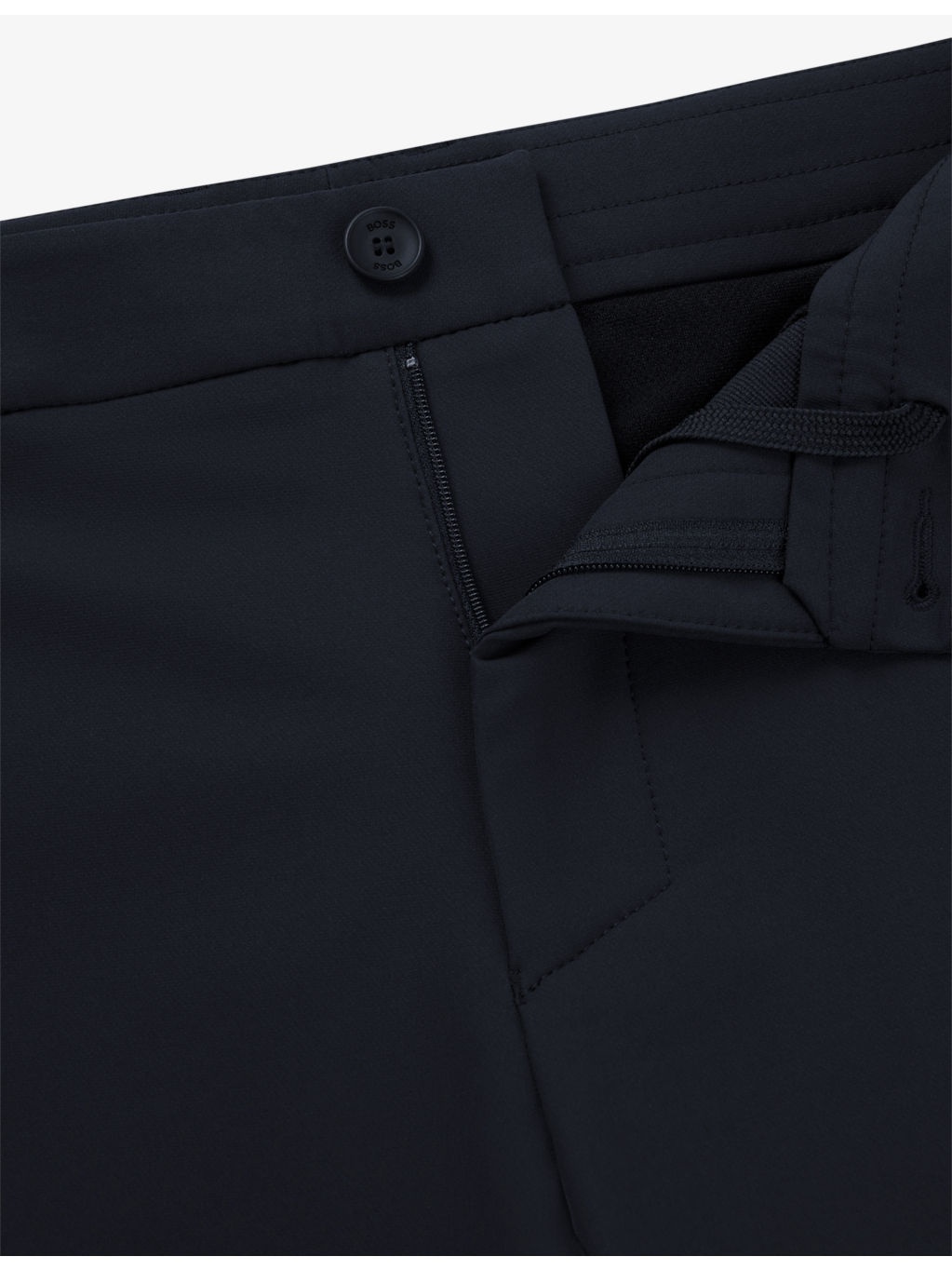 Elasticated-Waist Slim-Fit Stretch-Woven Shorts - 6