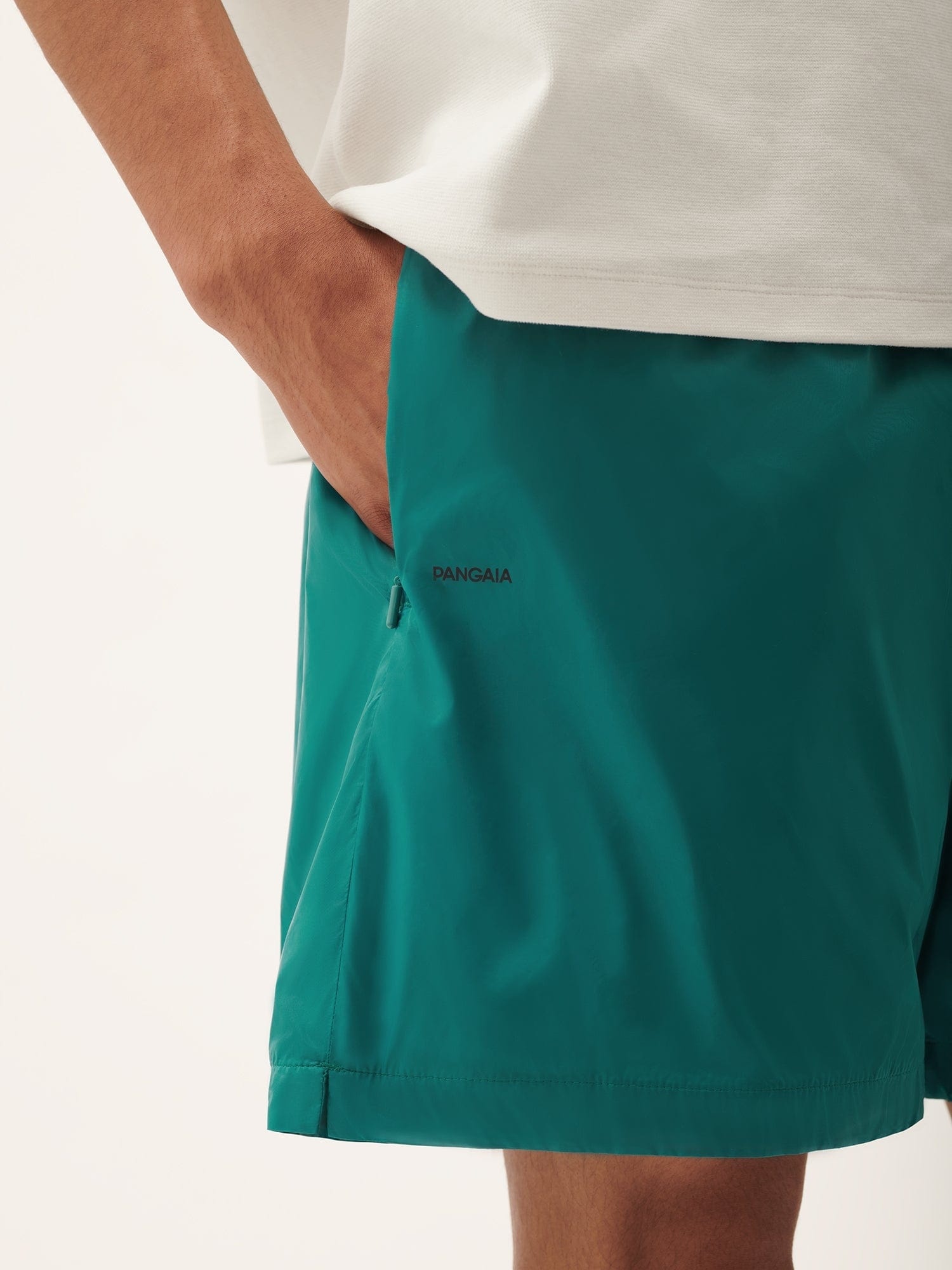Mens DNA Recycled Nylon Shorts - Scarab Teal - 4