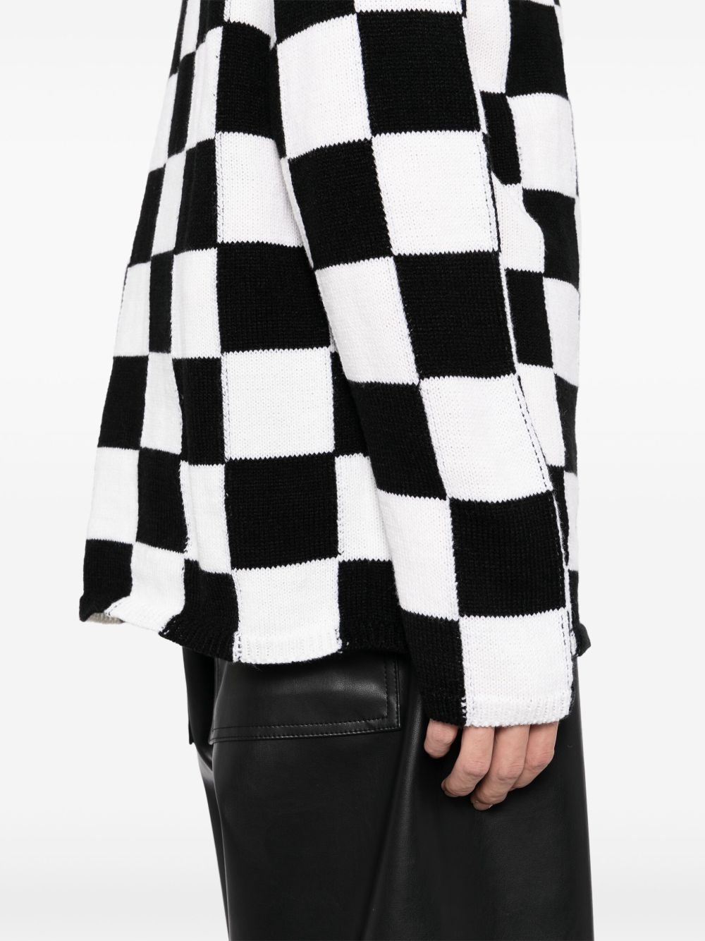 checked jumper - 5