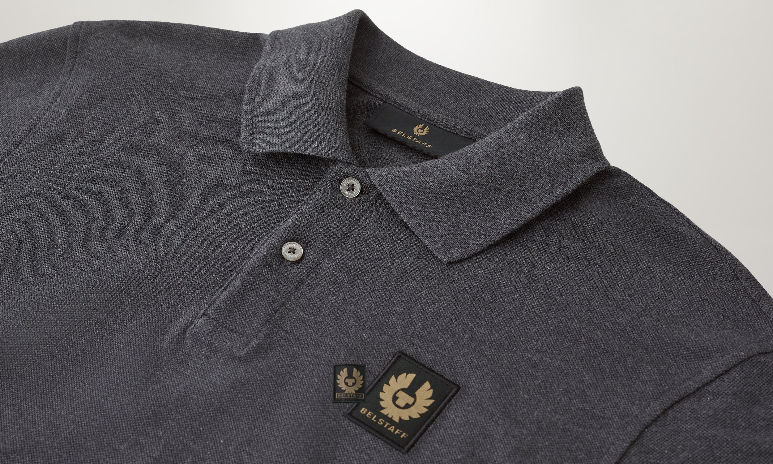BELSTAFF LONG SLEEVED POLO - 3