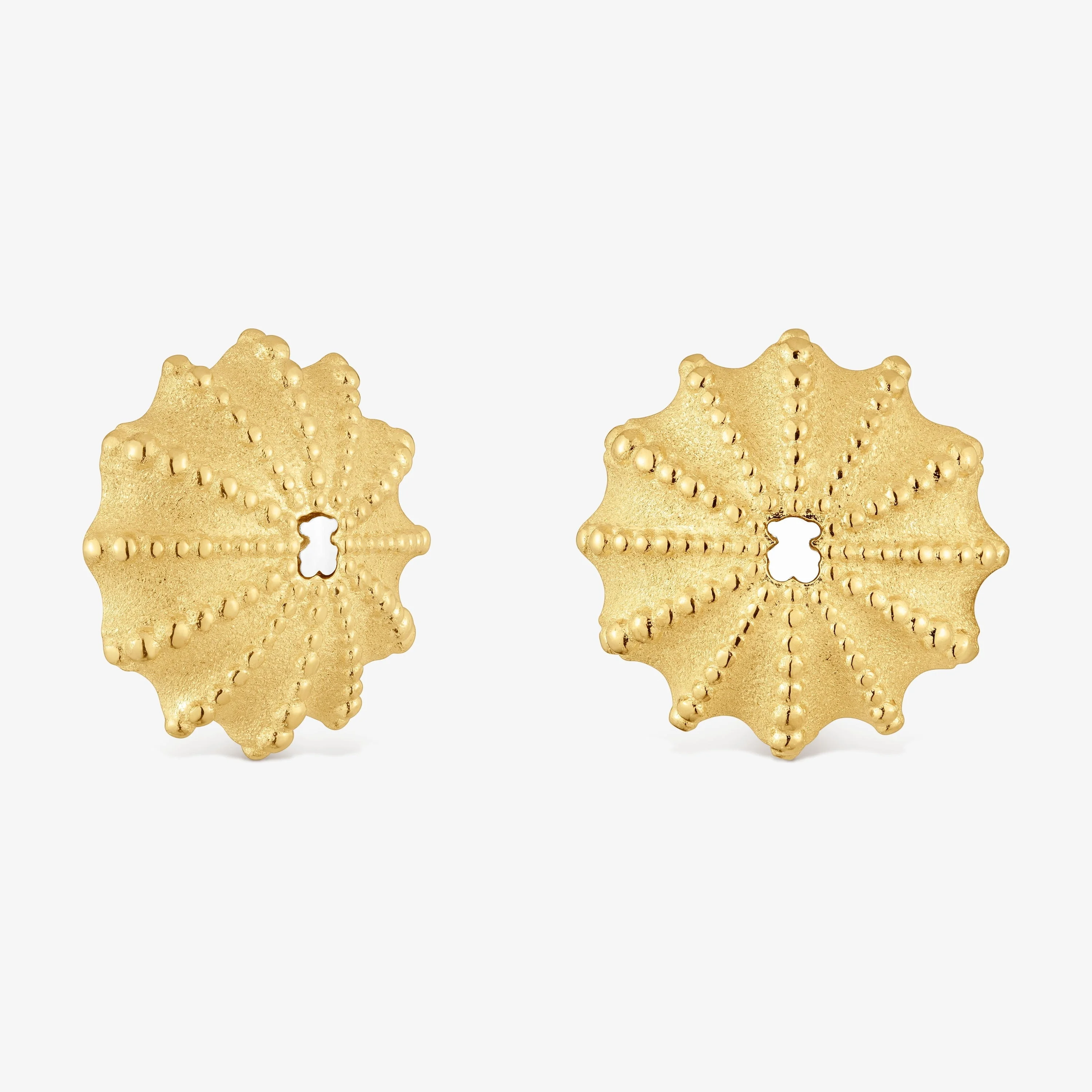 19 mm two-tone Earrings TOUS Grain Arrecife de Coral - 1