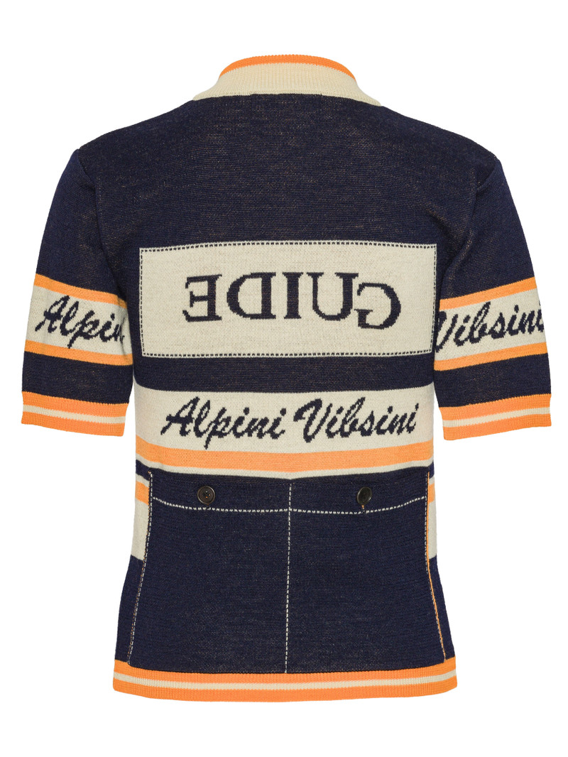 HENRIK VIBSKOV RACE JERSEY SHORT SLEEVE - NAVY ALPINI outlook