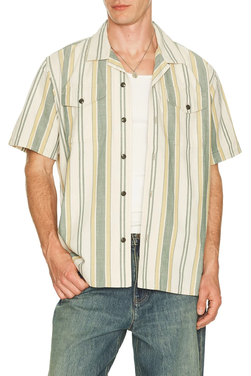 Chambray Camp Shirt - 1