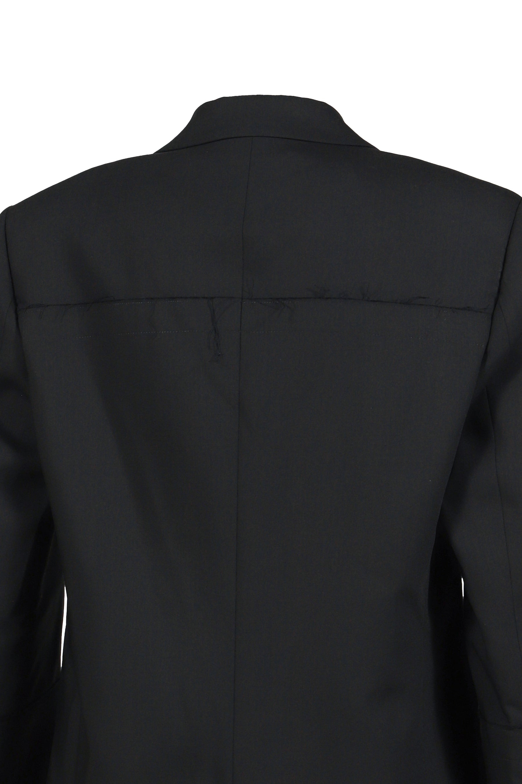 SINGLE BREASTED JACKET / BLACK - 5