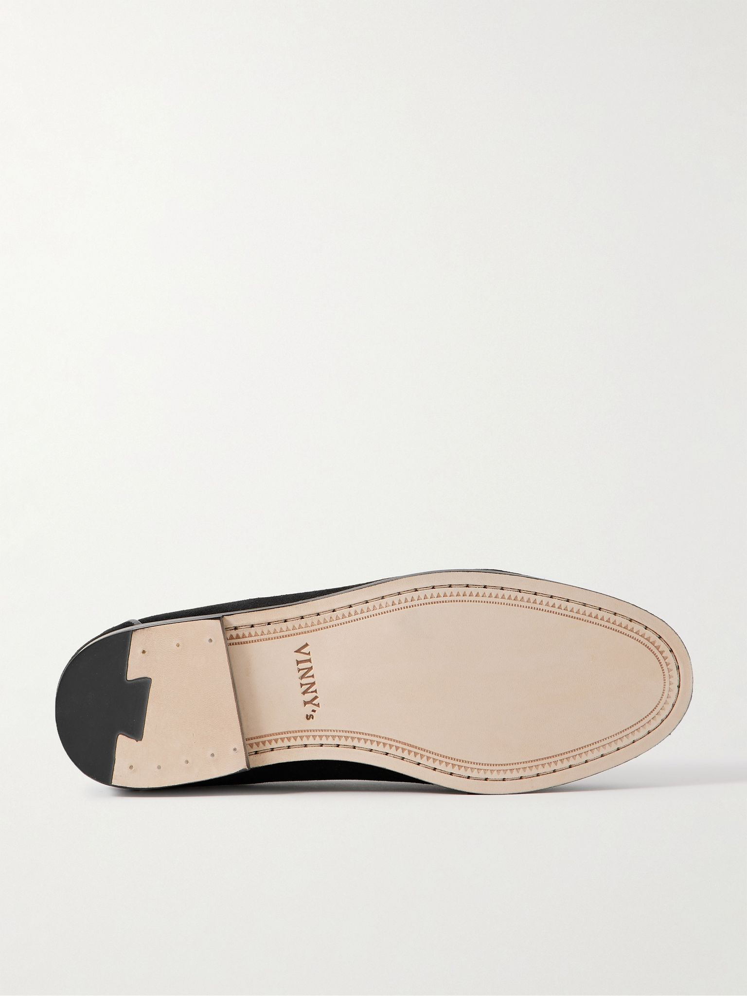 Belgee Suede Loafers Black - 3