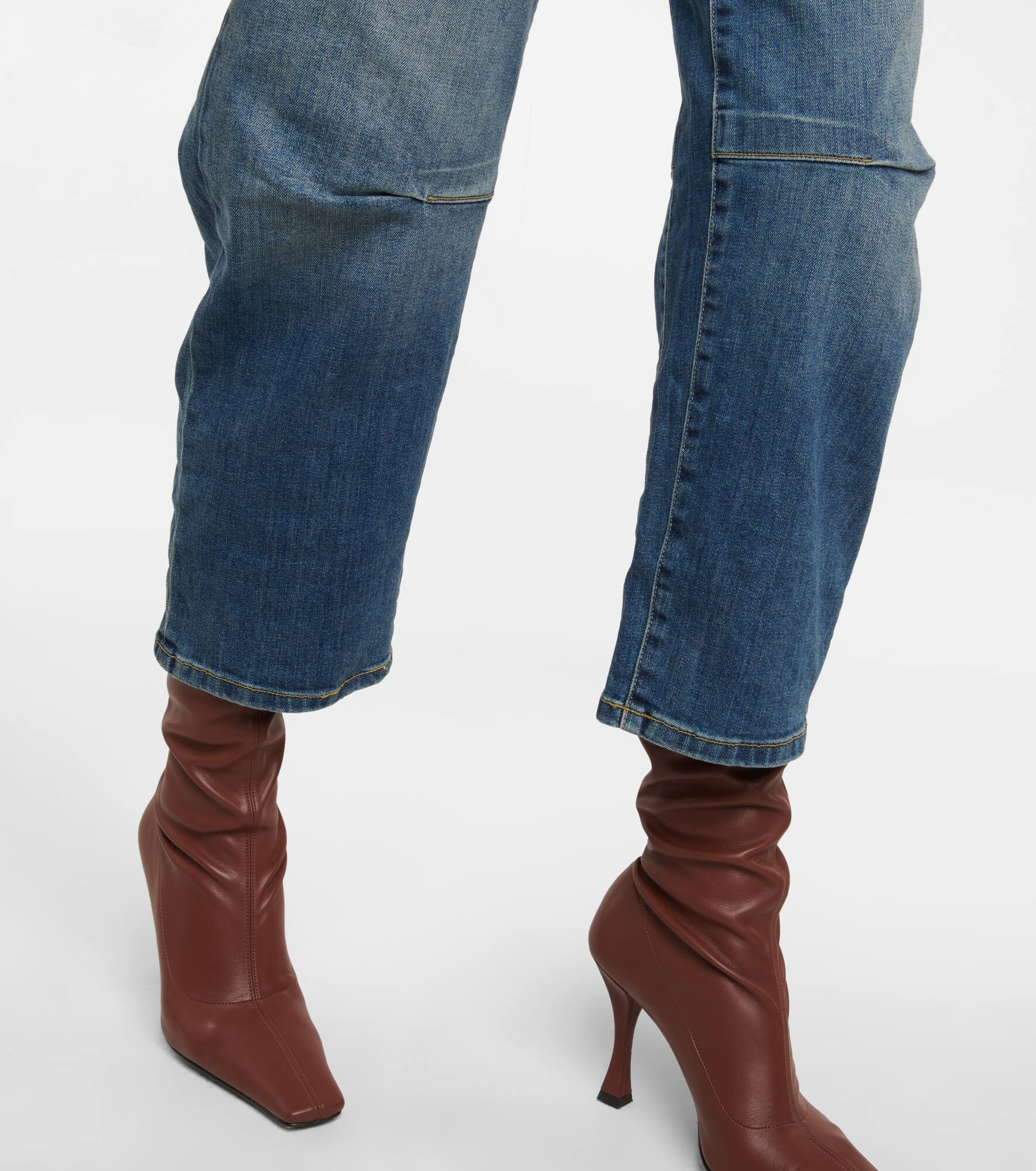 Emerson mid-rise jeans - 6