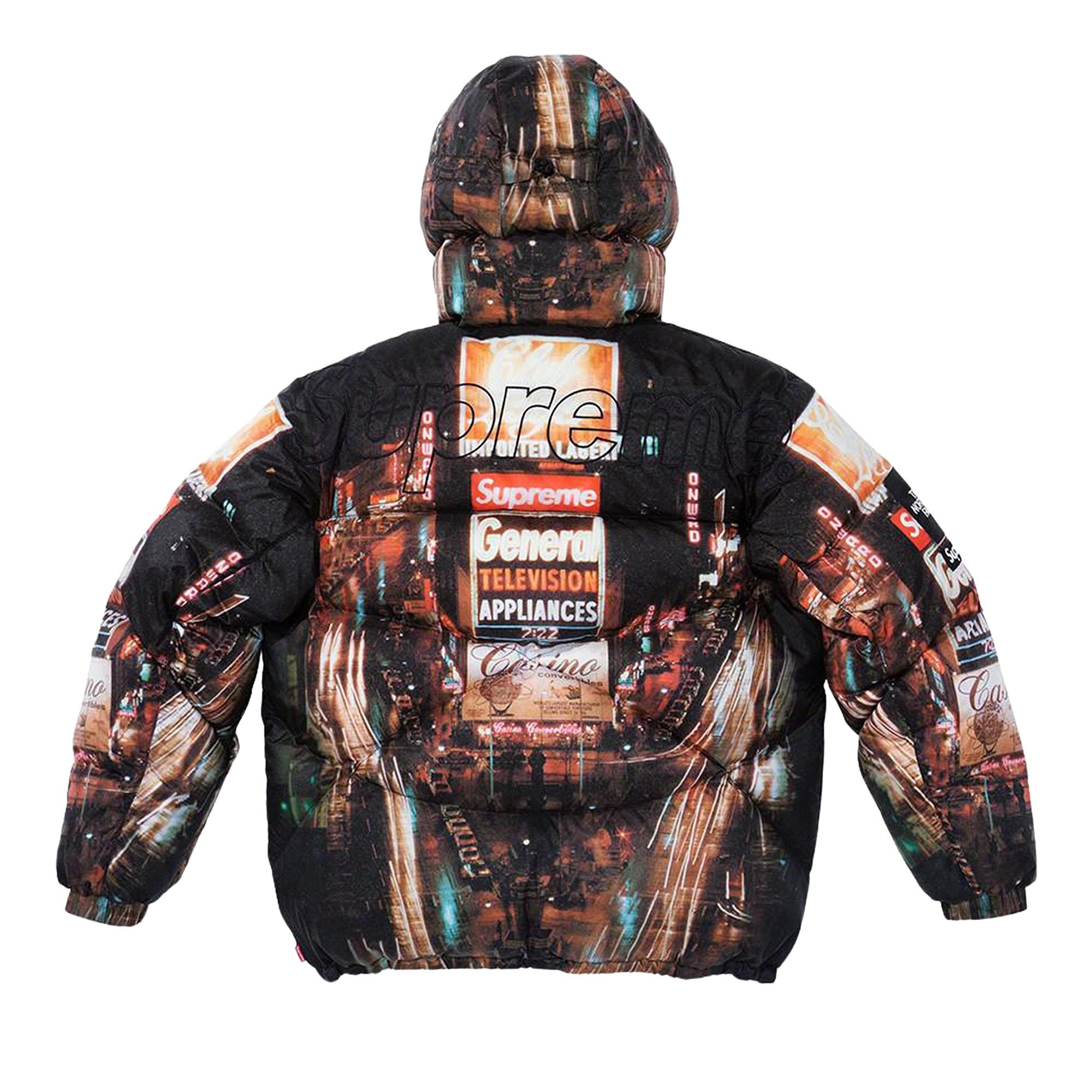 Supreme x The North Face 800-Fill Half Zip Hooded Pullover 'Times Square' - 2