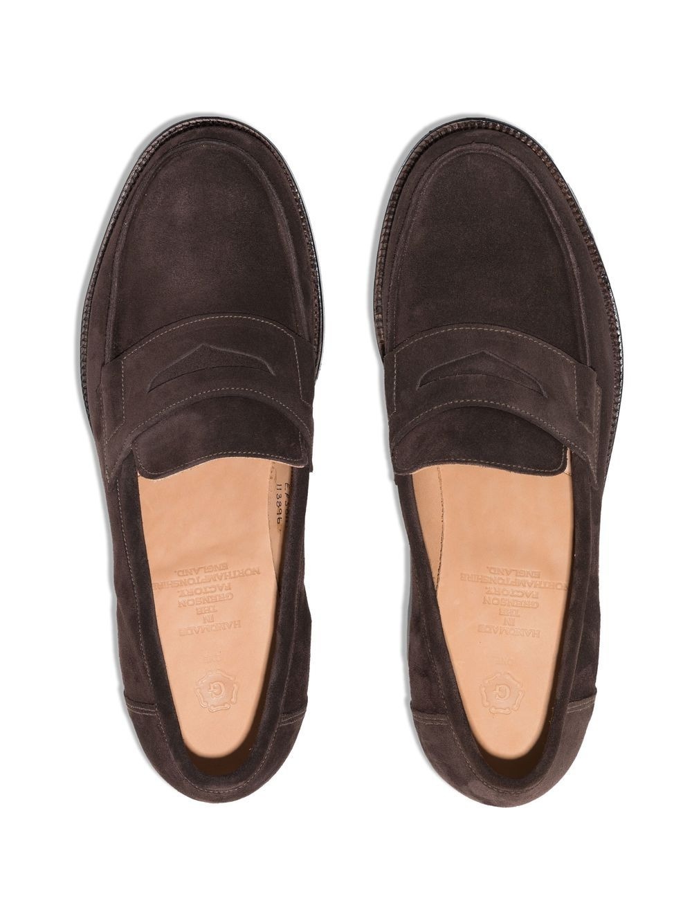 Epsom round-toe loafers - 4