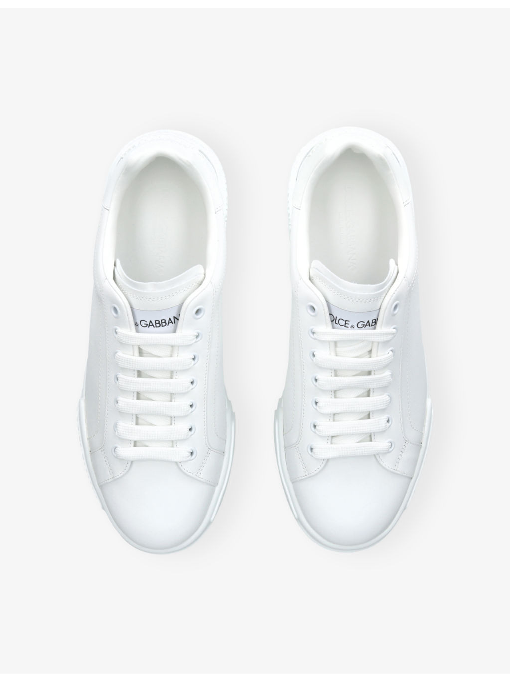 Portofino Clean Leather Low-Top Trainers - 2