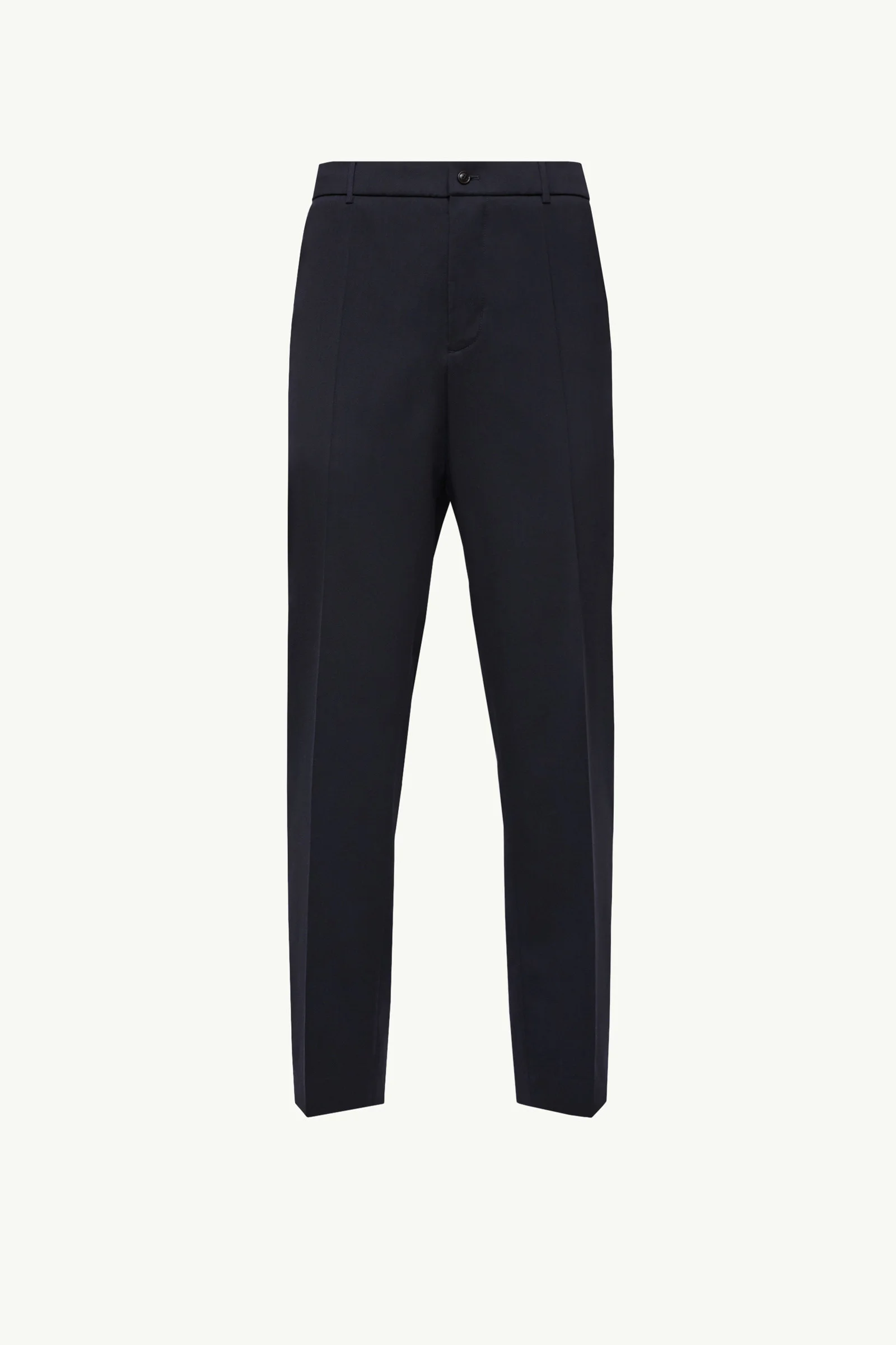 Wool Blend Gabardine Tailored Pants - 1