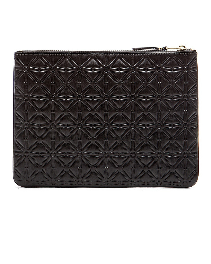 Comme Des Garçons Star Embossed Pouch outlook