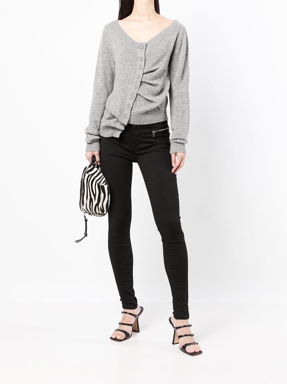mid-rise skinny jeans - 2