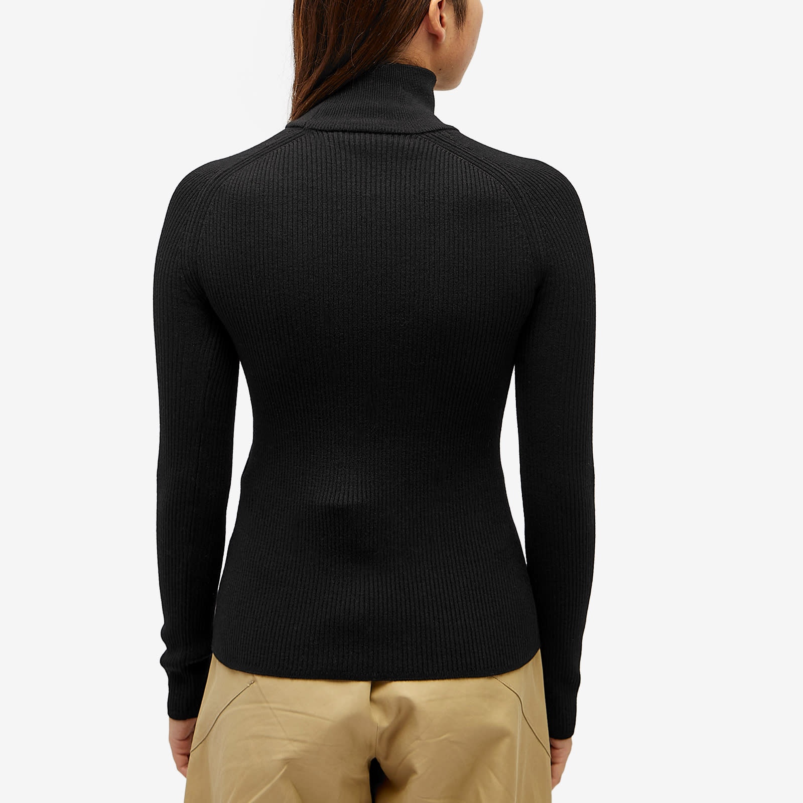 Max Mara Canard Fitted High Neck Jumper - 3