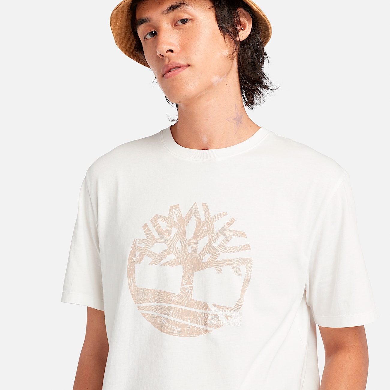 Men's Merrymack River Garment Dye Logo Graphic T-Shirt - 4