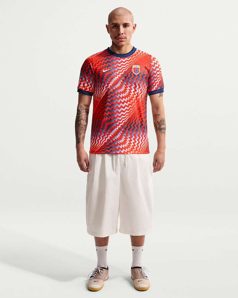 Norway Academy Pro Men's Nike Dri-FIT Soccer Pre-Match Short-Sleeve Top 4