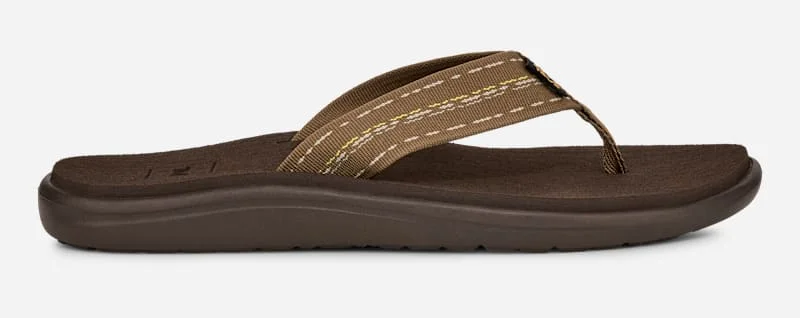 Men's Voya Flip-Flop Sandals in Road Race Breen - 1