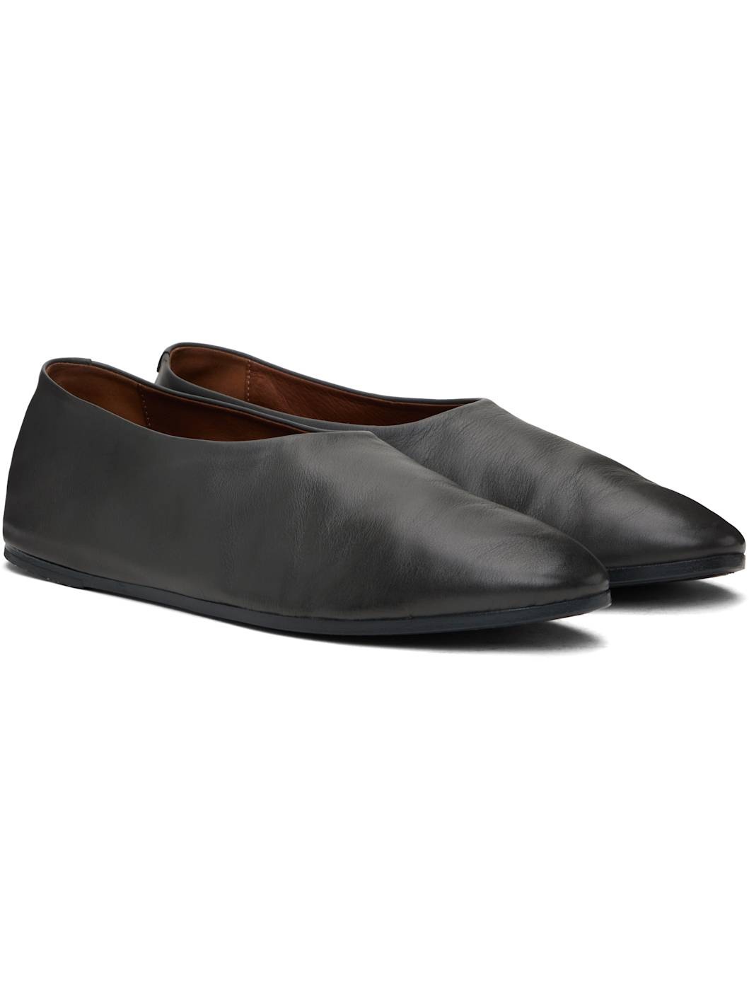 Black Coltellaccio Slippers - 4