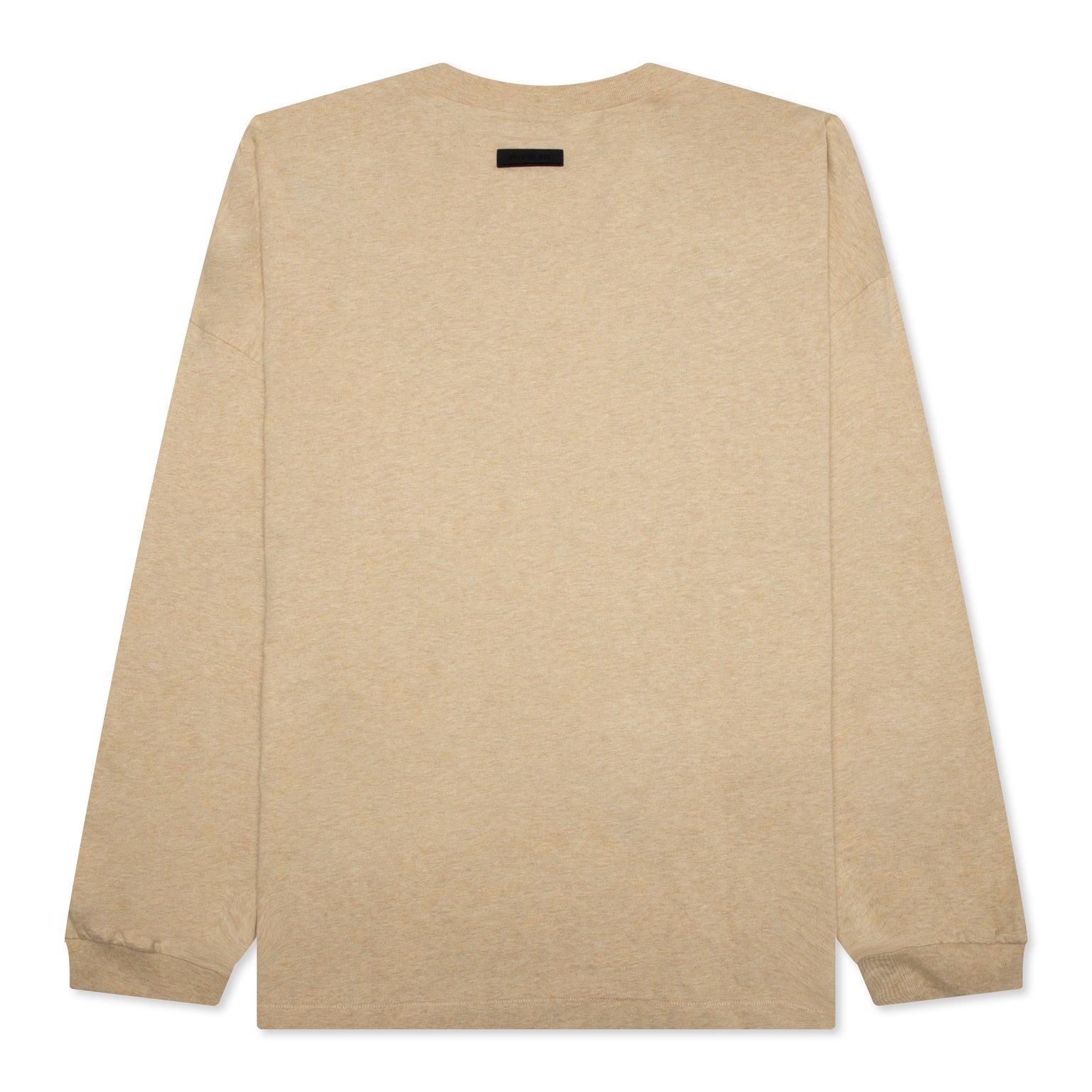 ESSENTIALS L/S TEE - GOLD HEATHER - 2