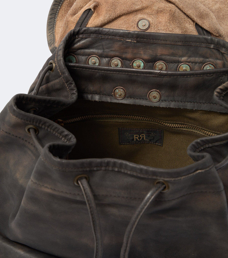 Leather backpack 4