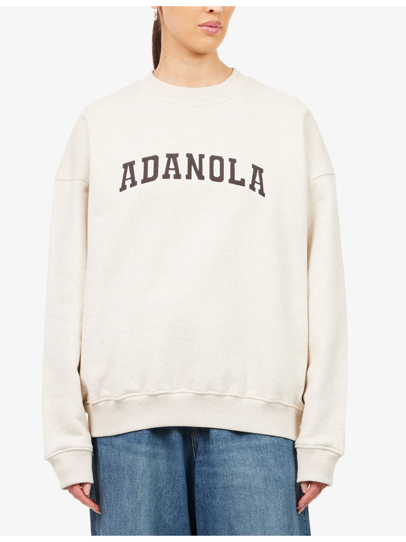 Varsity Oversized Cotton Sweatshirt 3