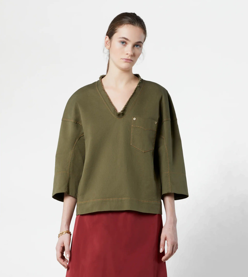 Tod's BLOUSE - GREEN outlook