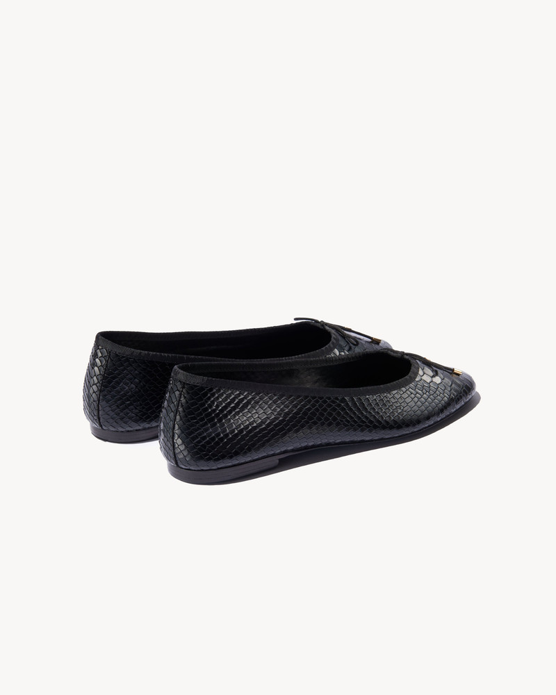 LEATHER BALLET FLAT 4
