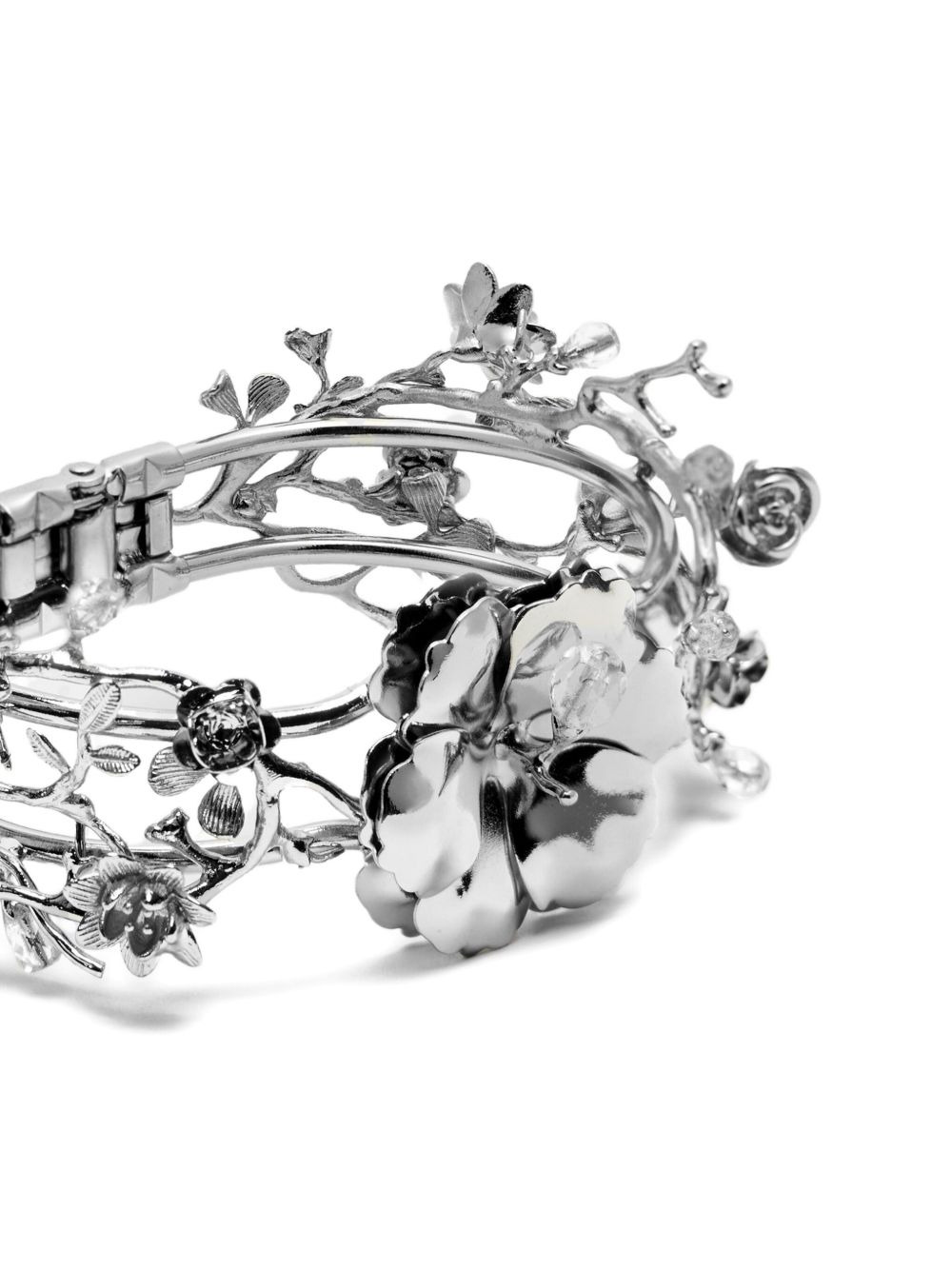 floral-appliqué bracelet - 3
