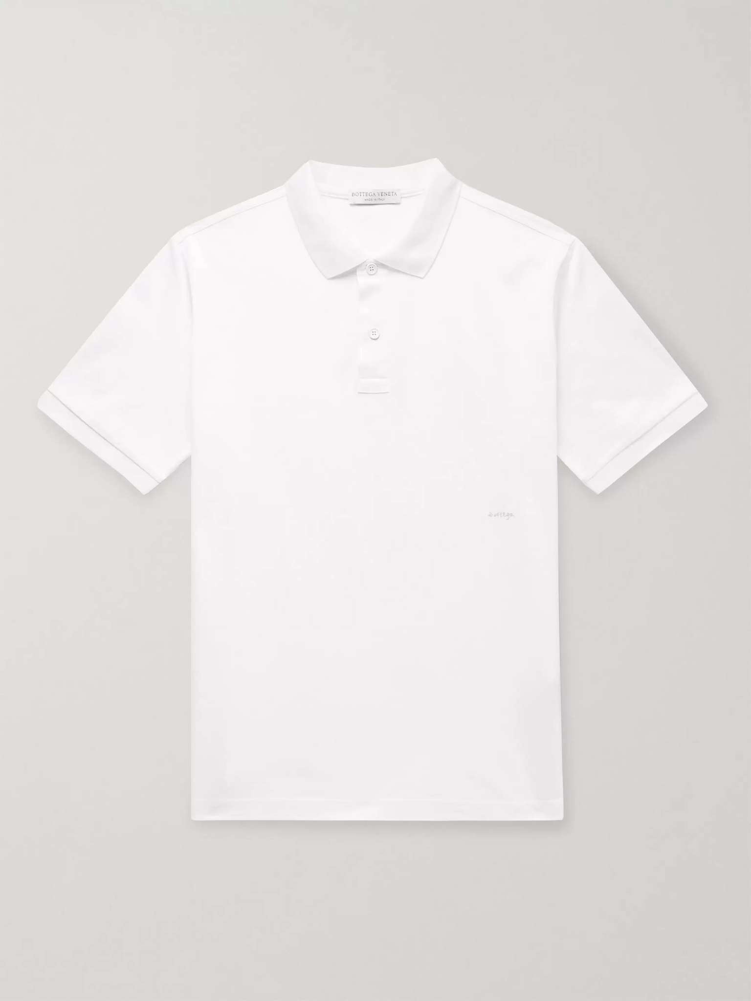 Cotton-Piqué Polo Shirt - 1