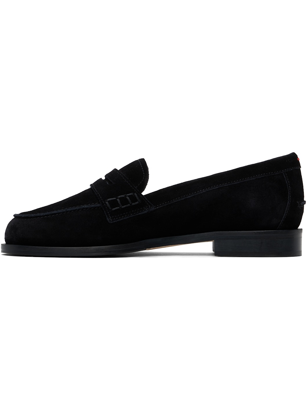 Black Oscar Suede Loafers - 3