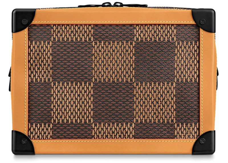 Louis Vuitton Louis Vuitton x Nigo Soft Trunk Damier Ebene Giant Brown outlook