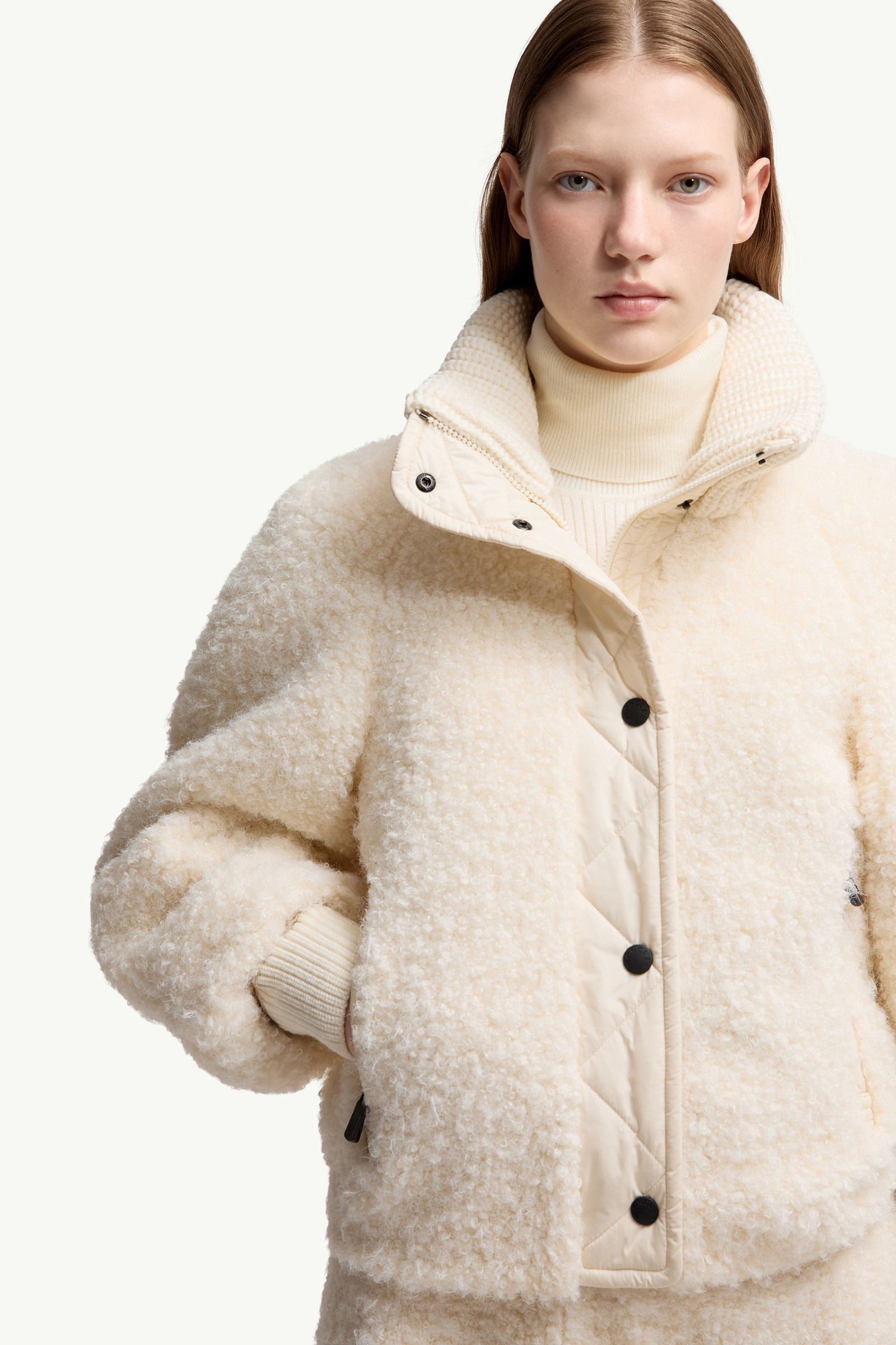 Ayles Teddy & Wool Short Down Jacket - 6