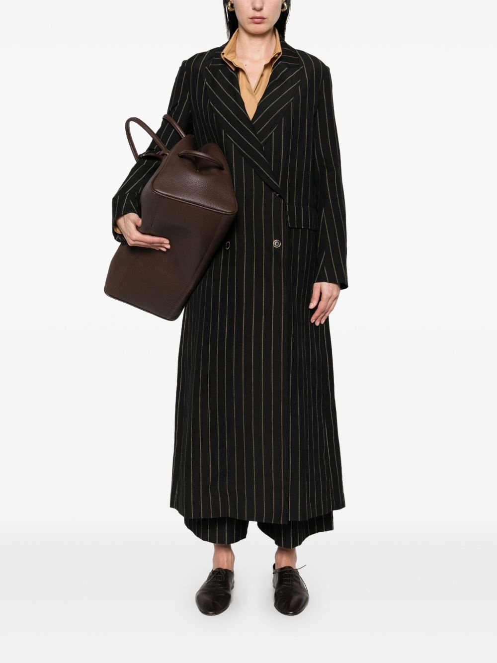 striped coat - 2