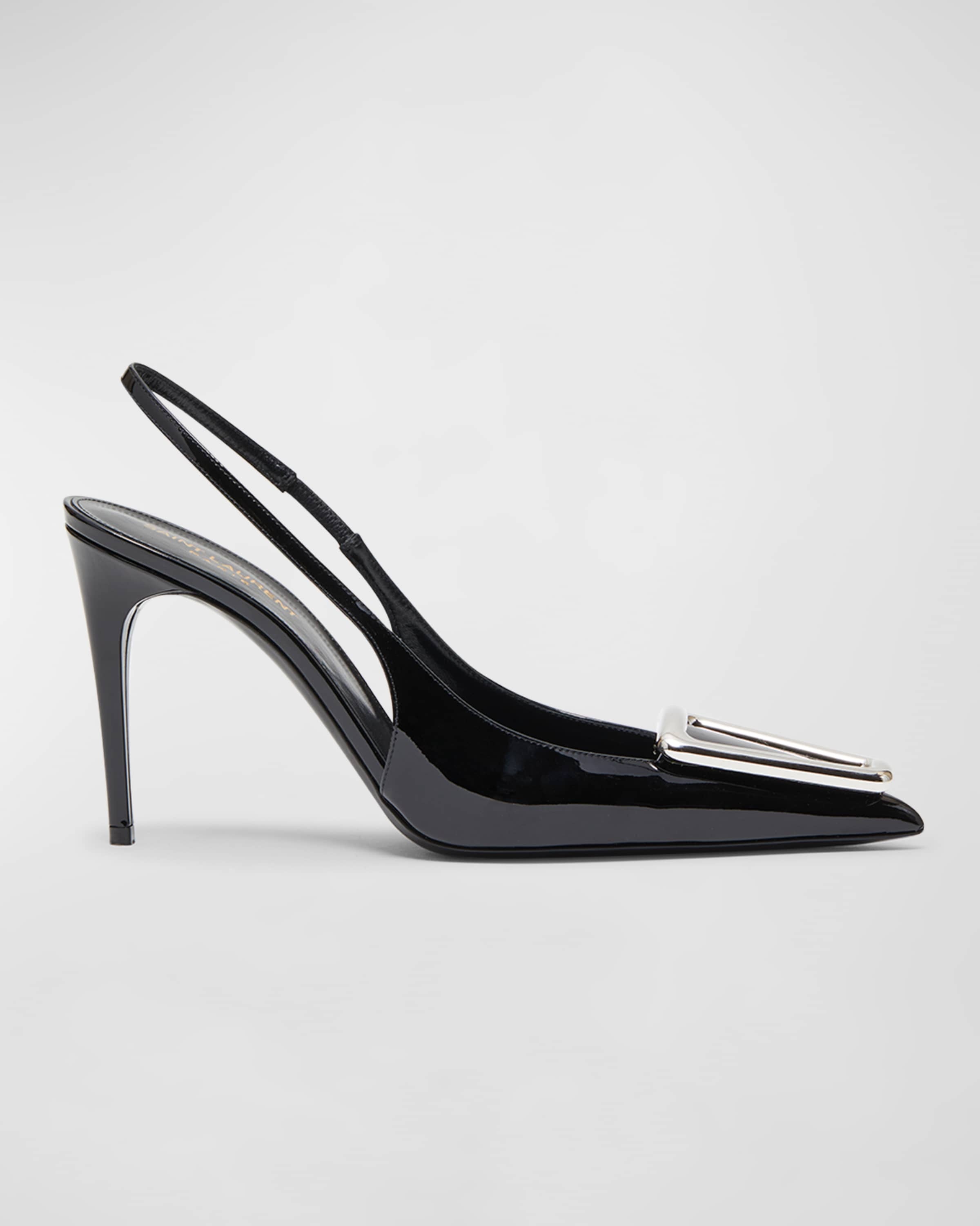 Slingback Pumps Neiman Marcus Ysl Shoes SAINT LAURENT Avenue