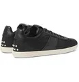 Leather and Suede-Trimmed Nubuck Sneakers - 11