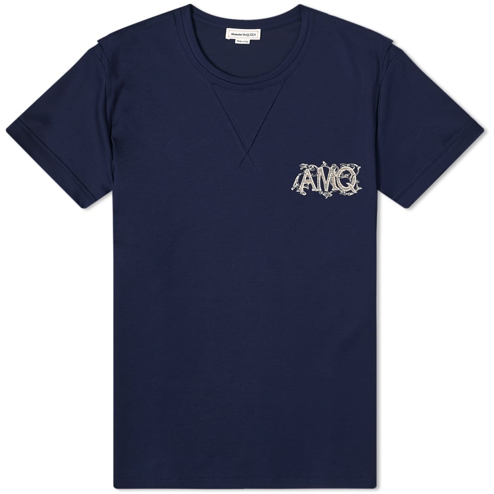 Alexander McQueen AMQ Ivy Logo Tee - 1