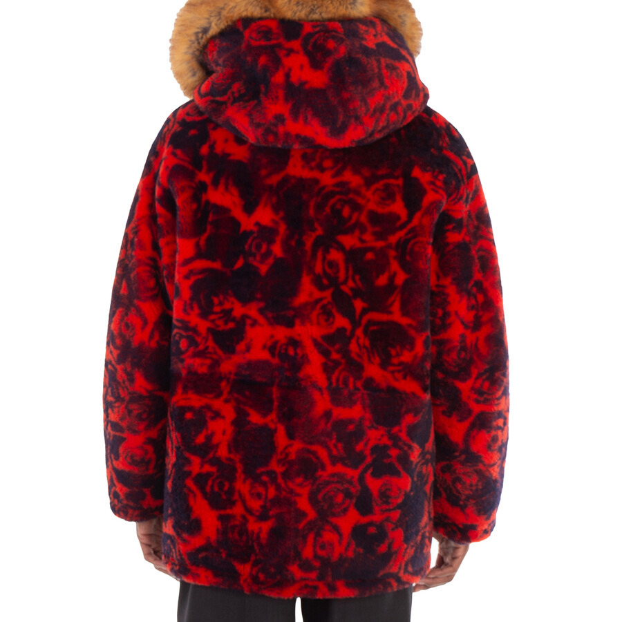 Burberry Shearling Jacket With Floral Print - 3